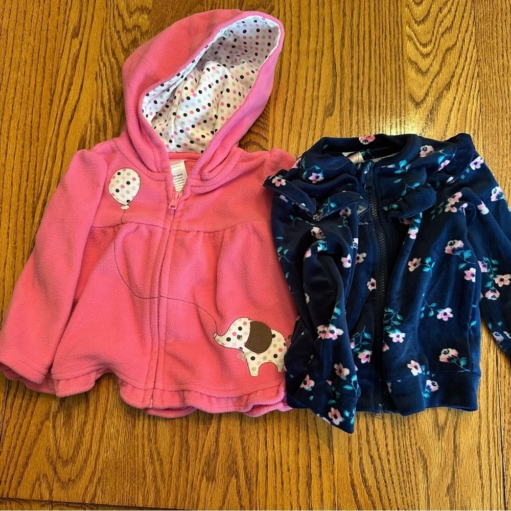 Two Jackets 6-9 month and 6-12 month